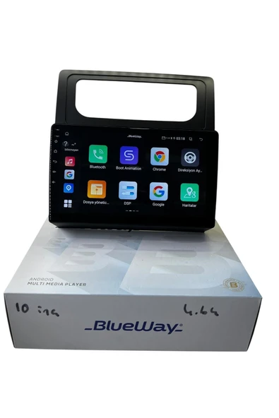 WW Caddy 2004-2015 BLUEWAY 4-64 PROFESYONEL OEM MULTİMEDİA - 3