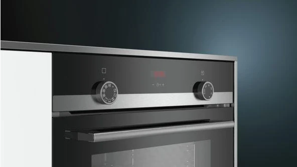 Siemens HB534FER0T Ankastre Fırın Siyah 8 Program - Resim 3