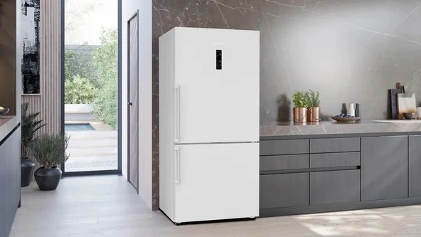 Siemens KG86PAWC0N Buzdolabı No Frost Beyaz - Resim 2