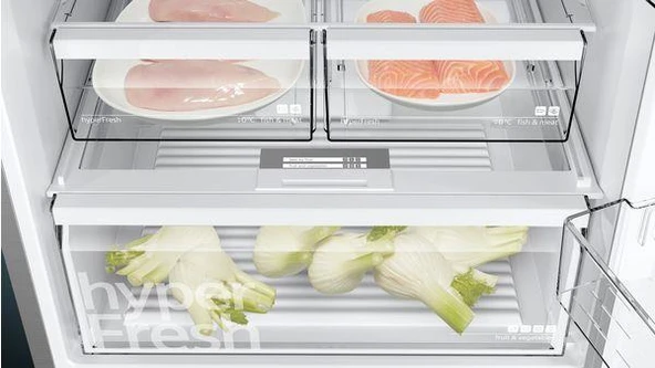 Siemens KG76NVIF0N Buzdolabı No Frost Alttan Donduruculu İnox - Resim 2