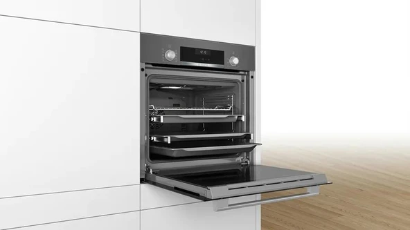 Bosch HBJ558YH5T Fırın Ankastre Antrasit Gri - Resim 4