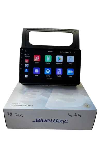 WW Caddy 2004-2015 BLUEWAY 4-64 PROFESYONEL OEM MULTİMEDİA - 4
