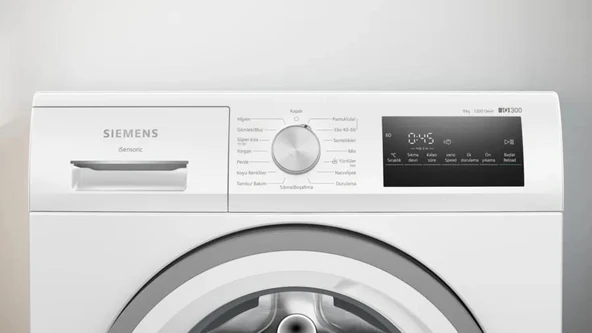 Siemens WM12N200TR  Çamaşır Makinesi 9 Kg 1200 Devir Beyaz - Resim 2