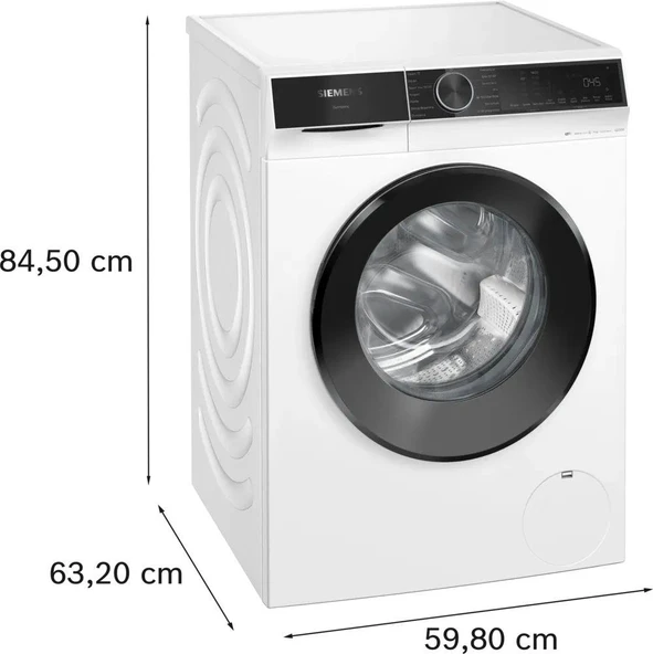 Siemens WG64K2Z0TR Çamaşır Makinesi 11 kg 1400 Devir Beyaz - Resim 7