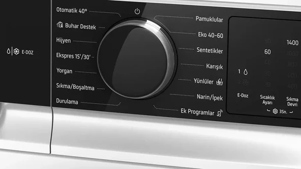 Profilo CGK264F0TR Çamaşır Makinesi 11 kg 1400 Devir Beyaz - Resim 3