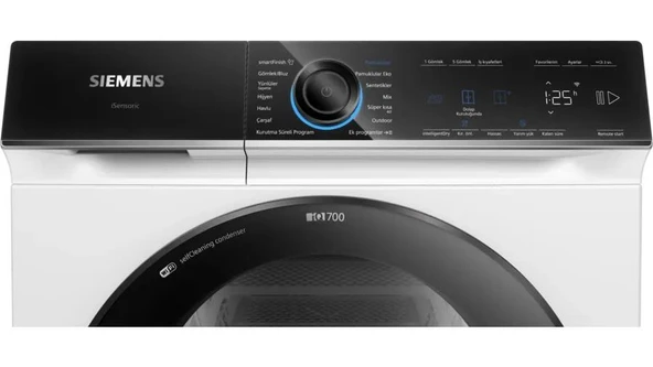 Siemens WQ45B2A0TR Çamaşır Kurutma Makinesi 9 kg - Resim 2
