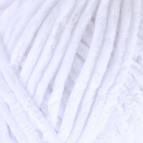 La Mia Mellow Beyaz El Örgü İpi - 901 - 34150 - Resim 2