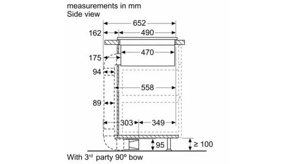 Siemens EX875LX67E Ankastre Ocak Havalandırma Üniteli - Resim 3