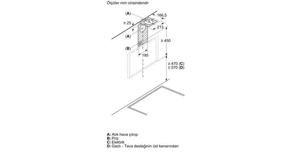 Siemens LC66KPJ70T Davlumbaz Duvar Tipi Gri - Resim 9
