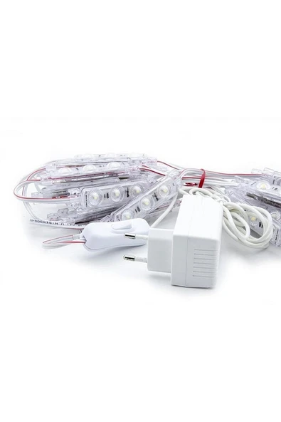 Led Pratik Su Geçirmez Işık Zinciri 4.5 Mt Doğal Beyaz Işık - 2