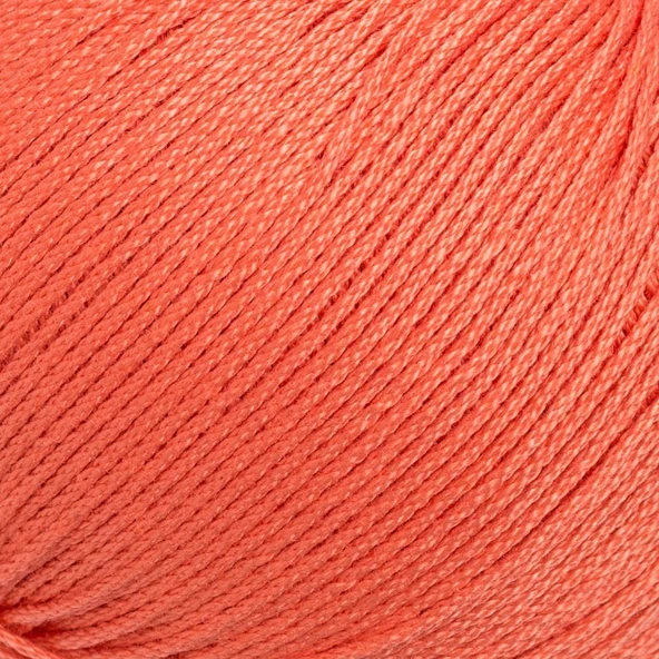 La Mia Lux Mercerized Cotton Nar Çiçeği El Örgü İpi - 13 - 33744 - Resim 2