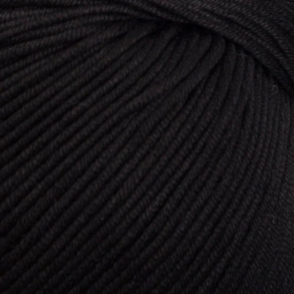 La Mia XL Mercerized Siyah El Örgü İpi - 1 - 33758 - Resim 2