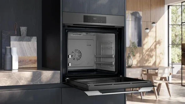 Siemens HJ852GYN0T Ankastre Fırın Gri - Resim 5