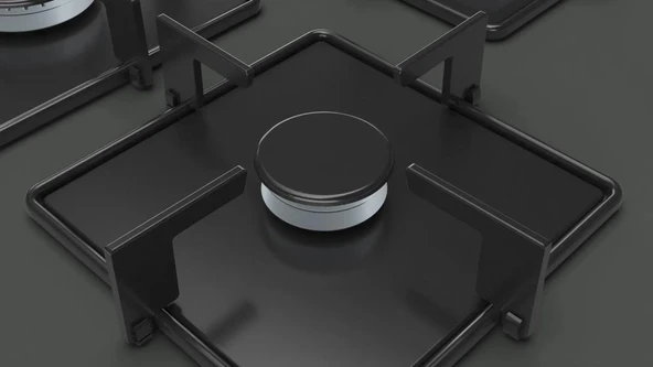 Siemens EN7B9QO12O Ankastre Ocak Wok Gözlü Antrasit Cam - Resim 4