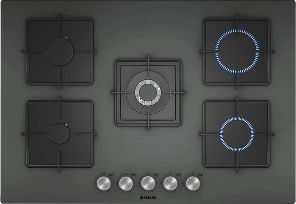 Siemens EN7B9QO12O Ankastre Ocak Wok Gözlü Antrasit Cam ürün görseli