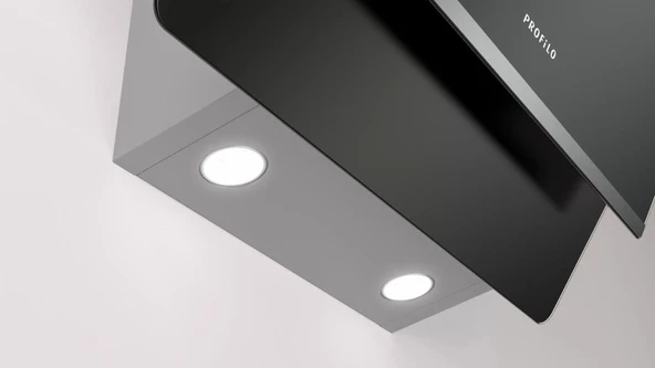 Profilo DVK6J661 Davlumbaz Duvar Tipi Siyah Cam - Resim 4