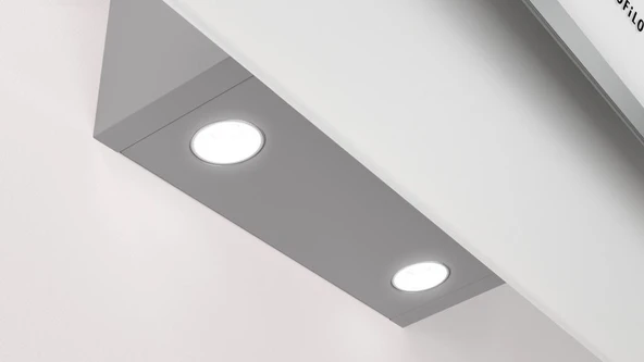 Profilo DVK8J621 Davlumbaz  Duvar Tipi Beyaz Cam Yüzey - Resim 4