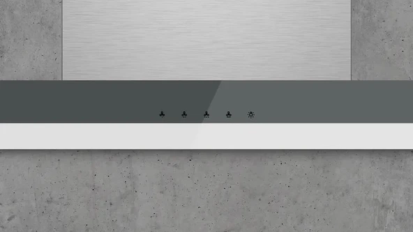 Siemens LC67BBK00T Davlumbaz Duvar Tipi Gümüş - Resim 2