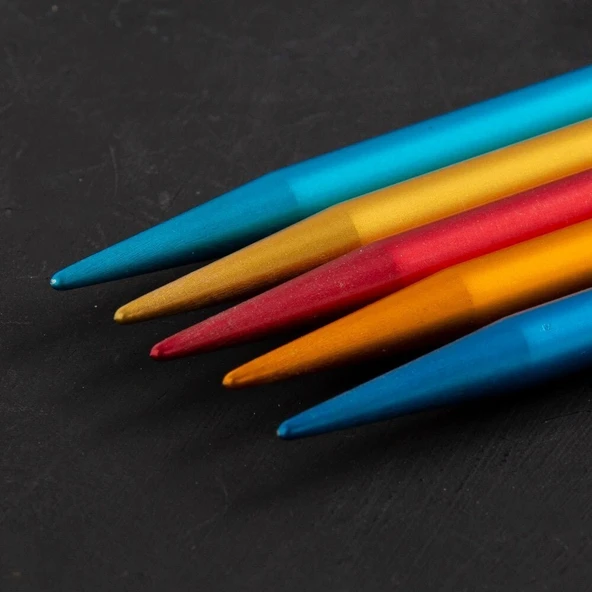 Addi Colibri 5,5mm 23cm Renkli Çorap Şişi - 204-7 - Resim 3