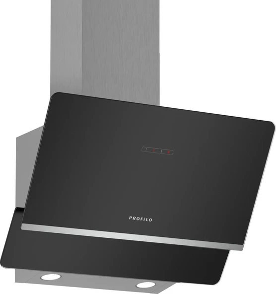 Profilo DVK6J661 Davlumbaz Duvar Tipi Siyah Cam ürün görseli