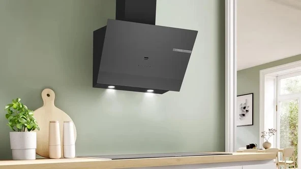 Bosch DWK67PJ70T Davlumbaz Duvar Tipi Gri - 2