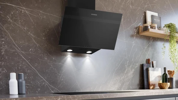 Siemens LC63KPJ60T Davlumbaz Siyah Duvar Tipi - Resim 5