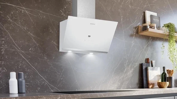 Siemens LC67KPJ20T Davlumbaz Duvar Tipi Beyaz - Resim 2