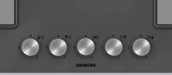 Siemens EN7B9QO12O Ankastre Ocak Wok Gözlü Antrasit Cam - Resim 2