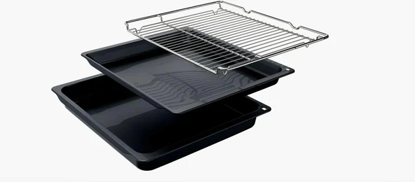 Siemens HU717ABN0T Ankastre Fırın Buhar Destekli Gri - Resim 5