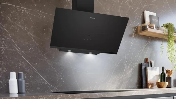 Siemens LC97KPJ60T Davlumbaz Duvar Tipi Siyah - Resim 2