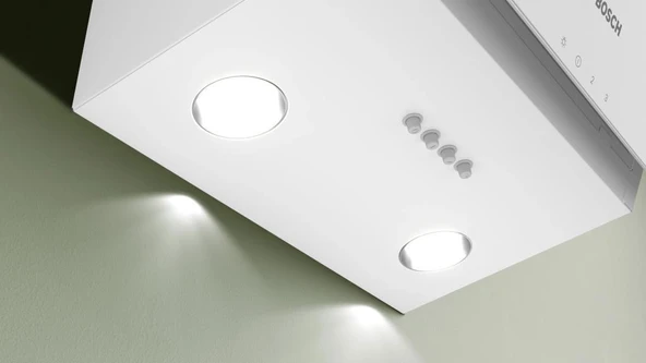 Bosch DWK63PJ20T Davlumbaz Beyaz Duvar Tipi - Resim 4