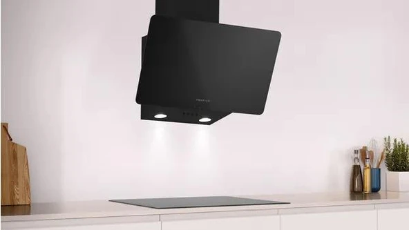 Profilo DVK6J360 Davlumbaz Duvar Tipi Siyah Cam - Resim 2