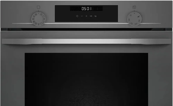 Siemens HU717ABN0T Ankastre Fırın Buhar Destekli Gri - Resim 2