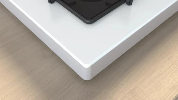 Bosch POP0C2P30O Ocak Set Üstü Gazlı Sert Cam Beyaz - 3