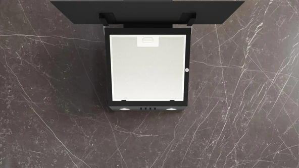 Siemens LC63KPJ60T Davlumbaz Siyah Duvar Tipi - Resim 4