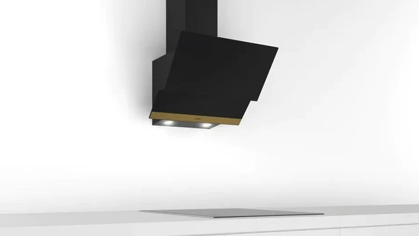 Bosch DWK65AJ91R Davlumbaz Duvar Tipi Düz Siyah - Resim 4