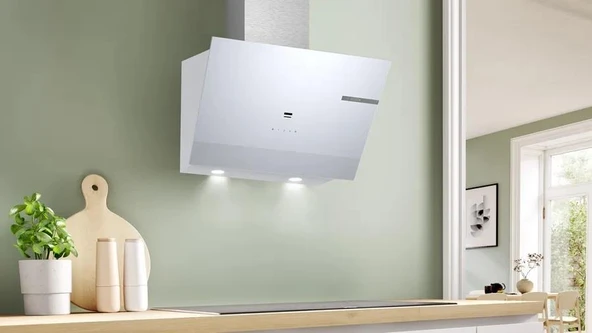 Bosch DWK67PJ20T Davlumbaz Duvar Tipi Beyaz - 2