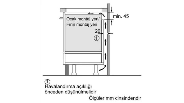 Bosch PUE611BB5E Ocak Ankastre Seramik İndüksiyonlu Siyah - Resim 6