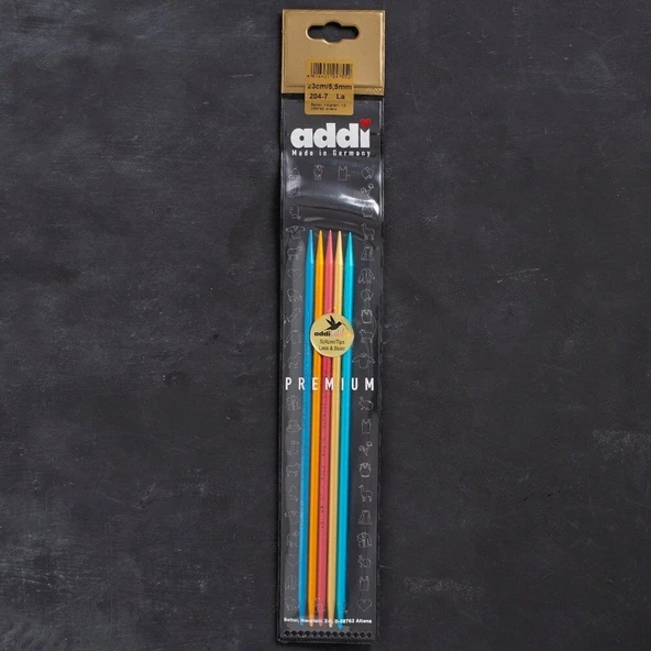 Addi Colibri 5,5mm 23cm Renkli Çorap Şişi - 204-7 ürün görseli