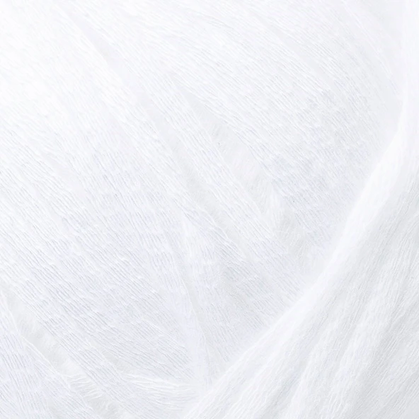 La Mia Fettucia Beyaz El Örgü İpi - L001 - 33877 - Resim 2