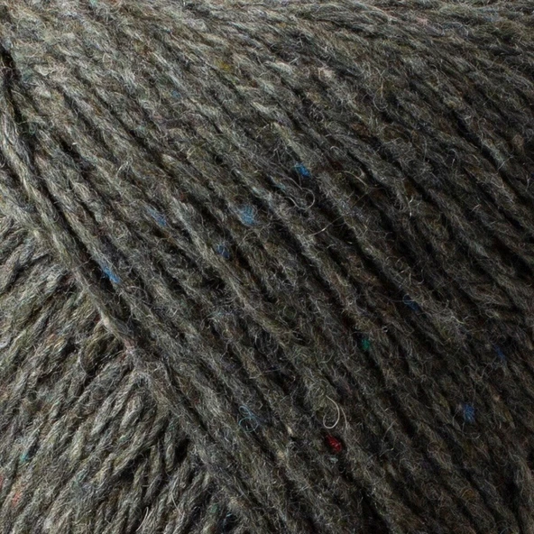 La Mia Re-Tweed Yeşil Melanj El Örgü İpi - L131 - 34405 - Resim 2