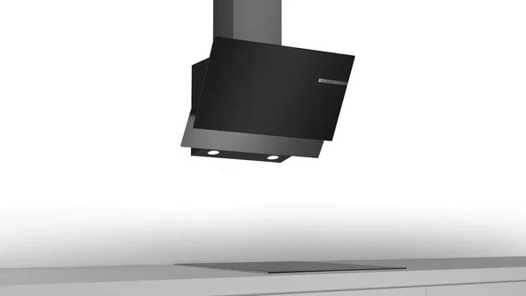 Bosch DWK65AD30R Davlumbaz Siyah Duvar Tipi - Resim 4