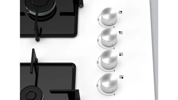 Siemens EO7C2HO12O Ocak Ankastre Wok Gözlü Beyaz - Resim 2