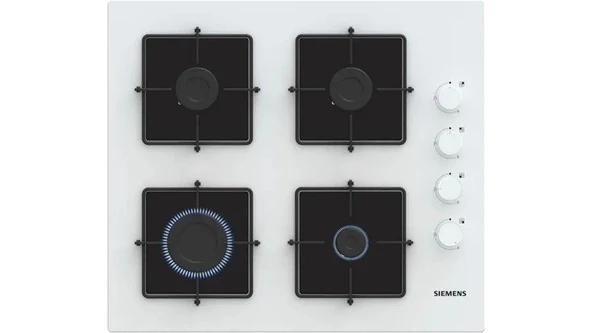 Siemens EO6C2PP30O Ocak Ankastre Gazlı Sert Cam Beyaz ürün görseli