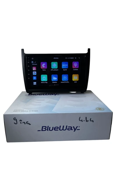 WW Polo 2009-2016 BLUEWAY 4-64 PROFESYONEL OEM MULTİMEDİA - Resim 2