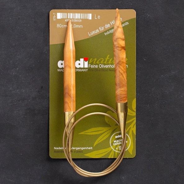 Addi Olive Wood 12 mm 80 cm Zeytin Ağacı Misinalı ürün görseli