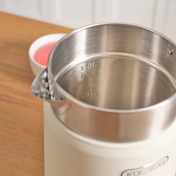 Karaca Multiboil Retro Cool Touch Su Isıtıcı Cream - 7