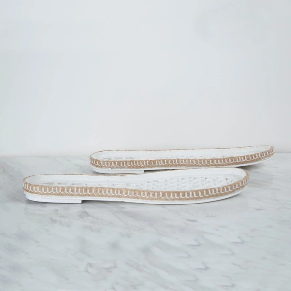 Loren Dar Hasır Espadril / Ayakkabı Tabanı 40 Numa - Resim 2