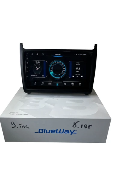 WW Polo 2009-2016 BLUEWAY 8-128 TAM PROFESYONEL OEM MULTİMEDİA