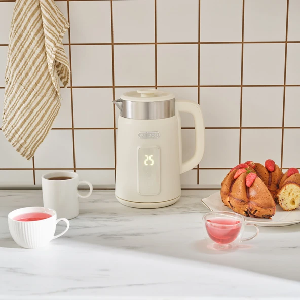 Karaca Multiboil Retro Cool Touch Su Isıtıcı Cream - 8